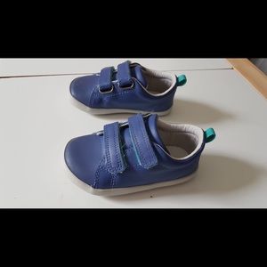 Ten Little blue toddler shoes